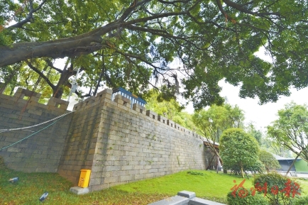 于山明代城墻遺址公園下月向公眾開(kāi)放